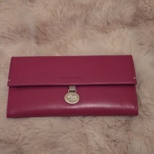 RADLEY Leather Clutch Red Wallet